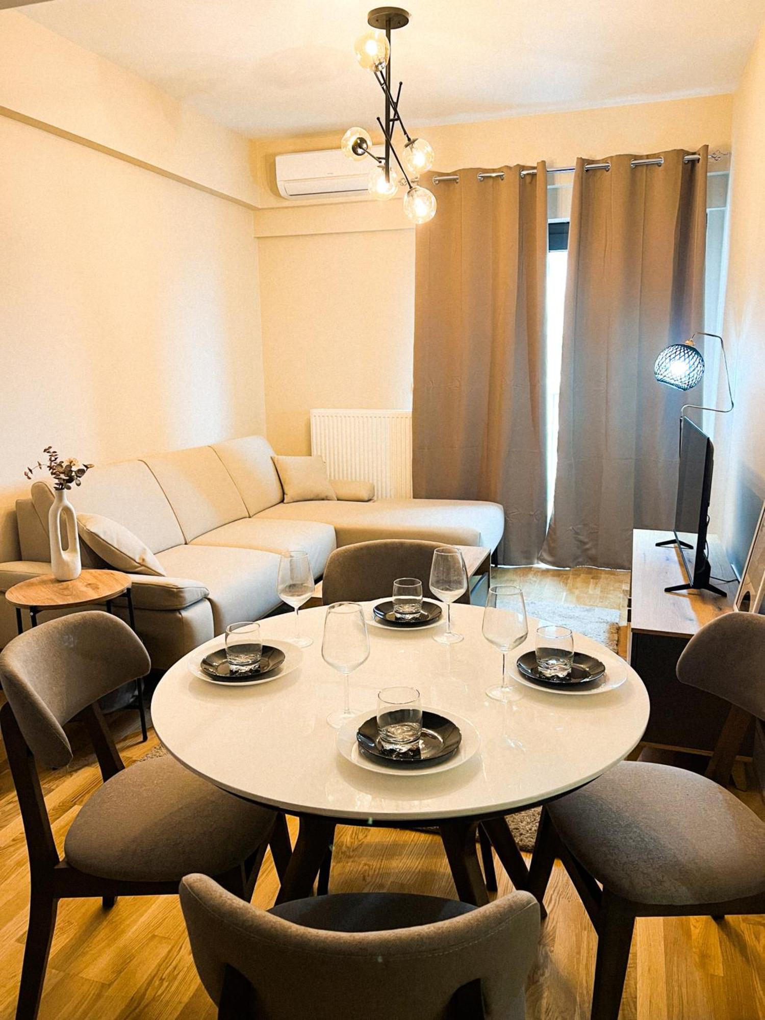 180° View Apartment In Diamond Building สโกเปีย ภายนอก รูปภาพ