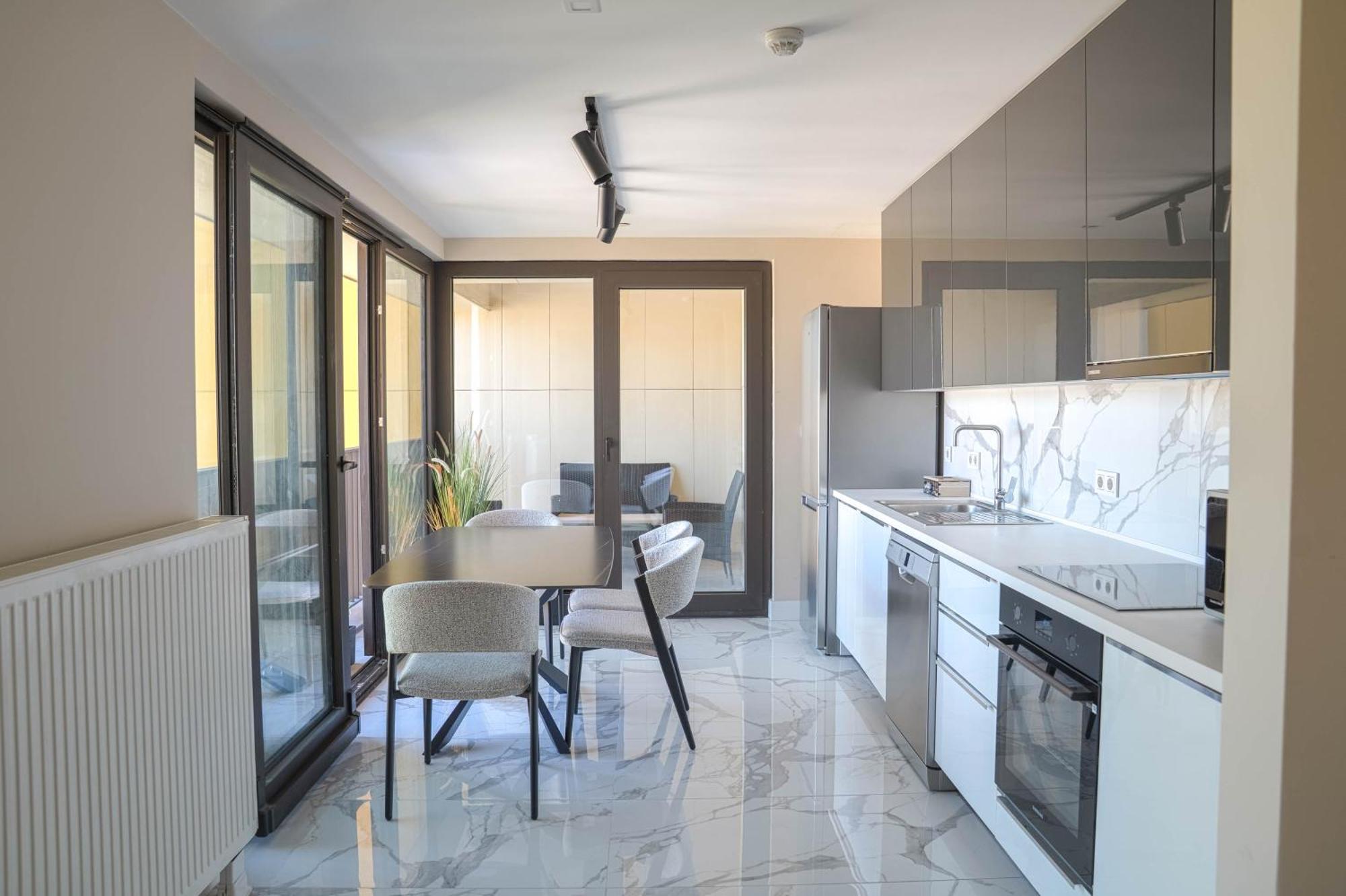 180° View Apartment In Diamond Building สโกเปีย ภายนอก รูปภาพ