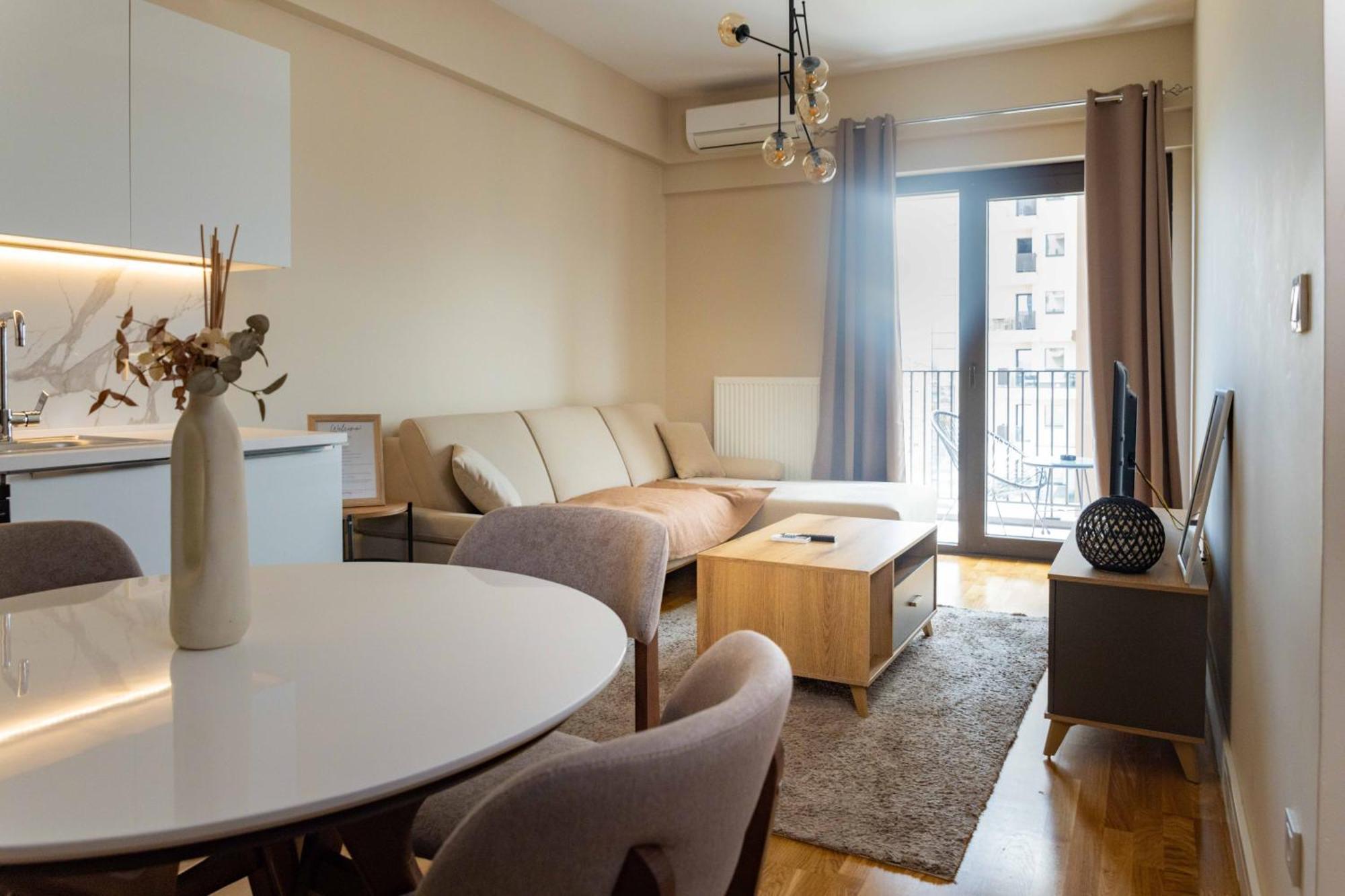 180° View Apartment In Diamond Building สโกเปีย ภายนอก รูปภาพ